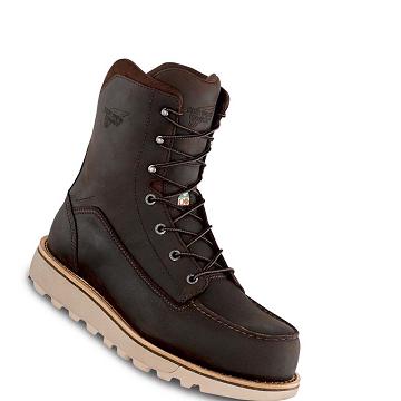 Red Wing Brnr XP Waterproof CSA Men's Safety Boots Coffee | ZA 349WNB